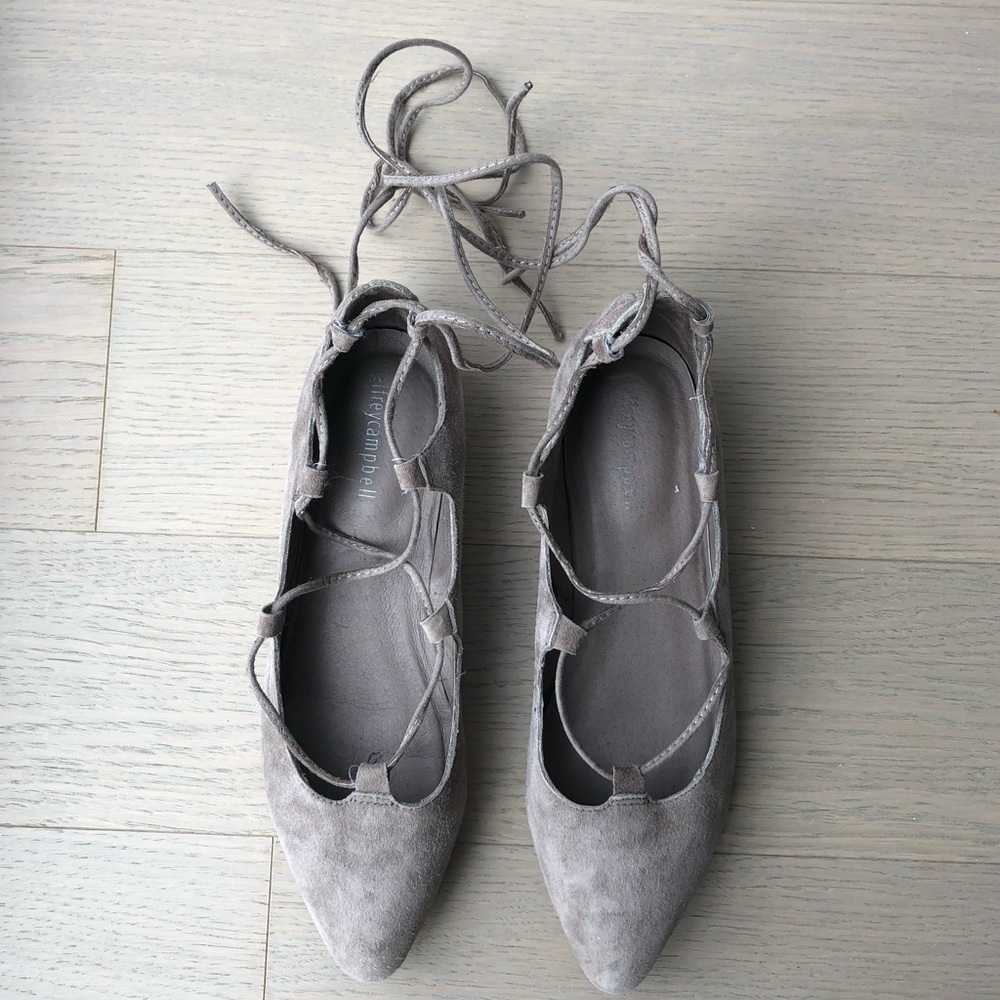 Jeffrey Campbell Lace-up Flats